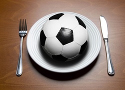 Obiad, Kibica, Piłki, Nożnej
