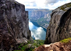Norwegia, Fiord Lysefjord, Kjerag, Góry