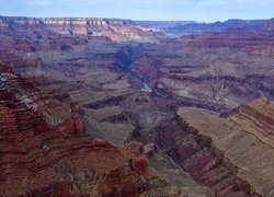 Kanion, Park Narodowy Wielkiego Kanionu, Grand Canyon, Arizona, Stany Zjednoczone